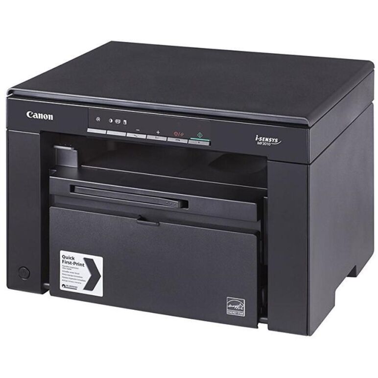 Multifunctional laser mono canon mf3010 + 2x crg725 incluse in pachet ,dimensiune a4 (printare, copiere, scanare), viteza 18ppm, rezolutie max1200x600dpi, memorie 64mb ram, alimentare hartie 150 coli, limbaj deprintare ufrii-lt, scan: flatbed, color, max ,  Multifunctionale laser | electropc.ro
