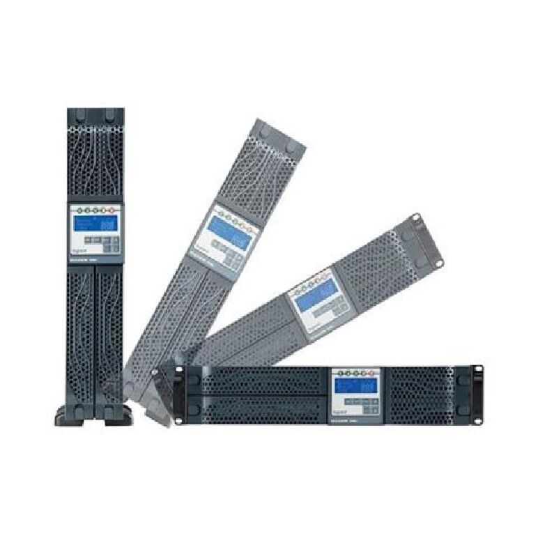 Ups legrand daker dk plus 6000va/ 6000w, tip online cu dubla conversie vfi-ss-111, forma rack/ tower, 230v, baterie 12v/ 5ah, dimensiuni 440x176 (4u) x680mm, ip21, culoare negru,  UPS | electropc.ro