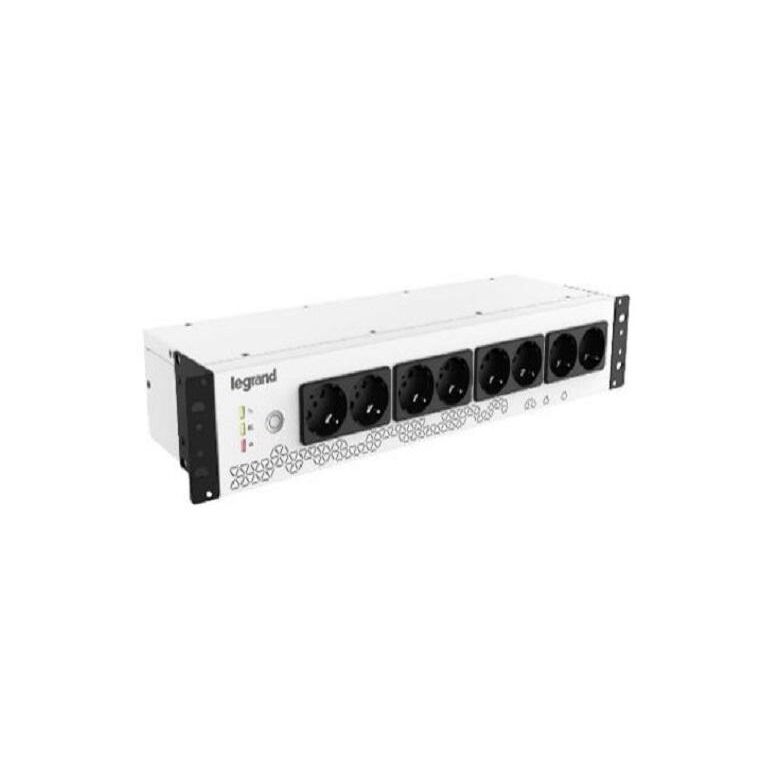 Ups legrand keor pdu monofazat, 800va/480w, in 1xiec 10a out 8x schuko, technologie off-line, conexiune usb hid, capacitate baterie 12v/9ah, 230v, dimensiuni 440x150x88mm, greutate 5kg,  UPS | electropc.ro