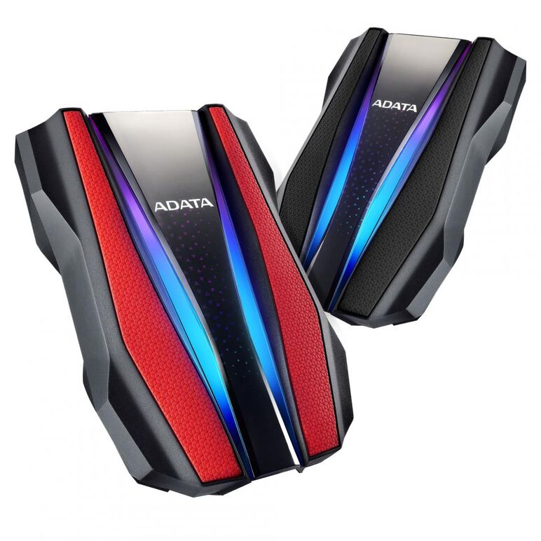 Hdd extern adata hd770g, 2tb, rosu, usb 3.2,  Hard Disk-uri externe | electropc.ro