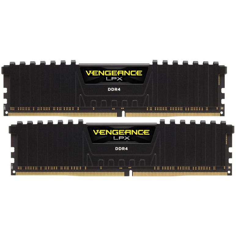 Memorie ram corsair vengeance lpx black, dimm, ddr4, 16gb (2x8gb), cl16, 3000mhz,  Memorii RAM Desktop | electropc.ro