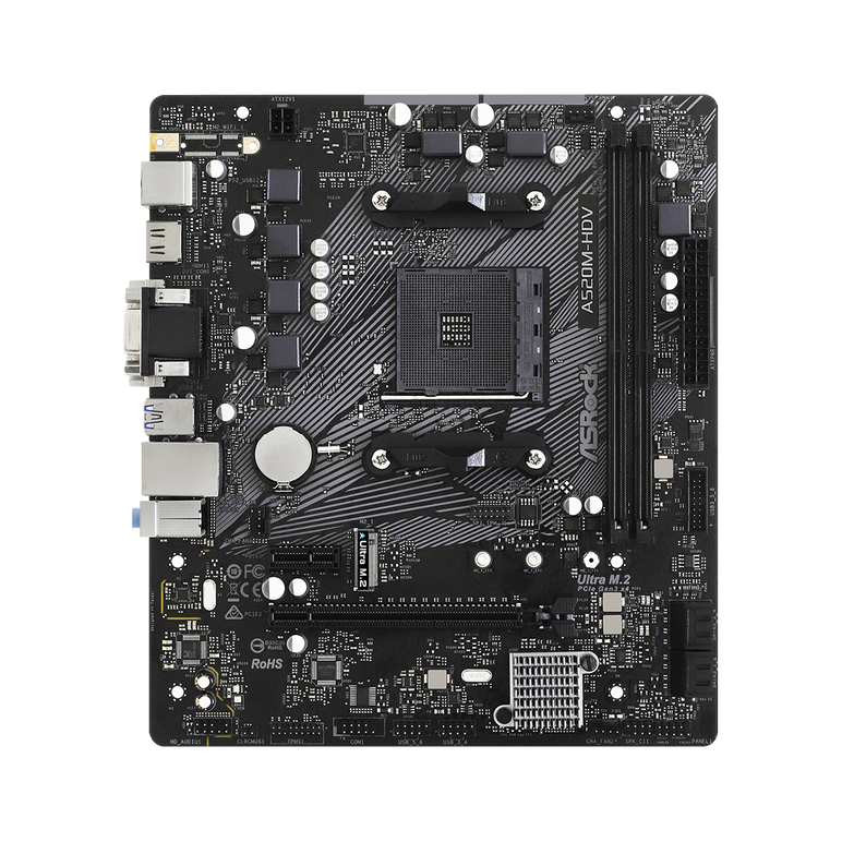 Placa de baza asrock a520m-hdv, socket am4,  Placi de baza | electropc.ro