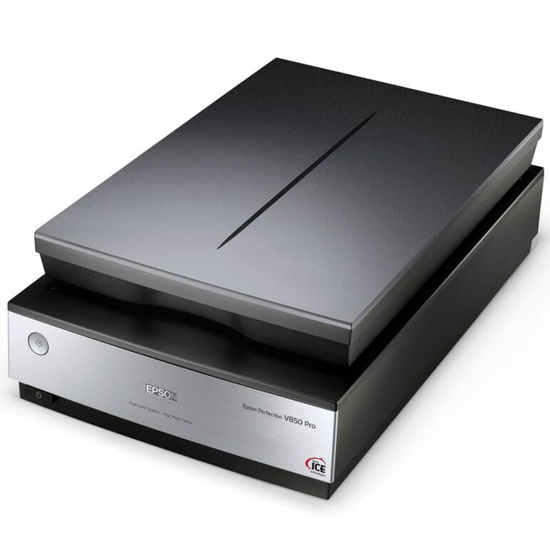 Scanner epson perfection v850 pro perfection, dimensiune a4, tip flatbed, viteza scanare: 15s/pagina color, rezolutie optica 6400x9600dpi, senzor ccd, scanare film foto, software : epson copy utility, epson event manager, epson scan, lasersoft imaging sil,  Scannere | electropc.ro