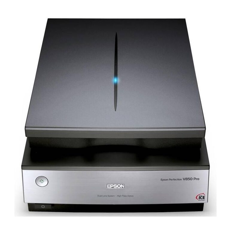 Scanner epson perfection v850 pro perfection, dimensiune a4, tip flatbed, viteza scanare: 15s/pagina color, rezolutie optica 6400x9600dpi, senzor ccd, scanare film foto, software : epson copy utility, epson event manager, epson scan, lasersoft imaging sil,  Scannere | electropc.ro