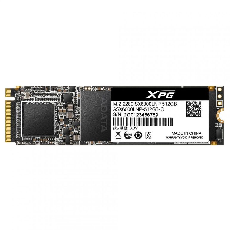 Ssd adata xpg sx6000 lite, 512gb, nvme, m.2,  SSD-uri Interne | electropc.ro
