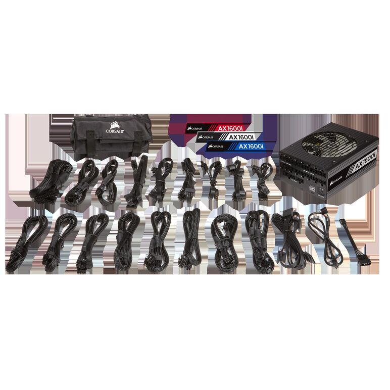 Sursa corsair axi series ax1600i, full-modulara, 80 plus platinum, 1600w,  Surse PC | electropc.ro