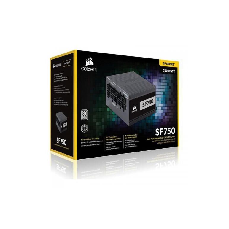 Sursa corsair sf series sf750, 80 plus platinum, 750 watt,  Surse PC | electropc.ro