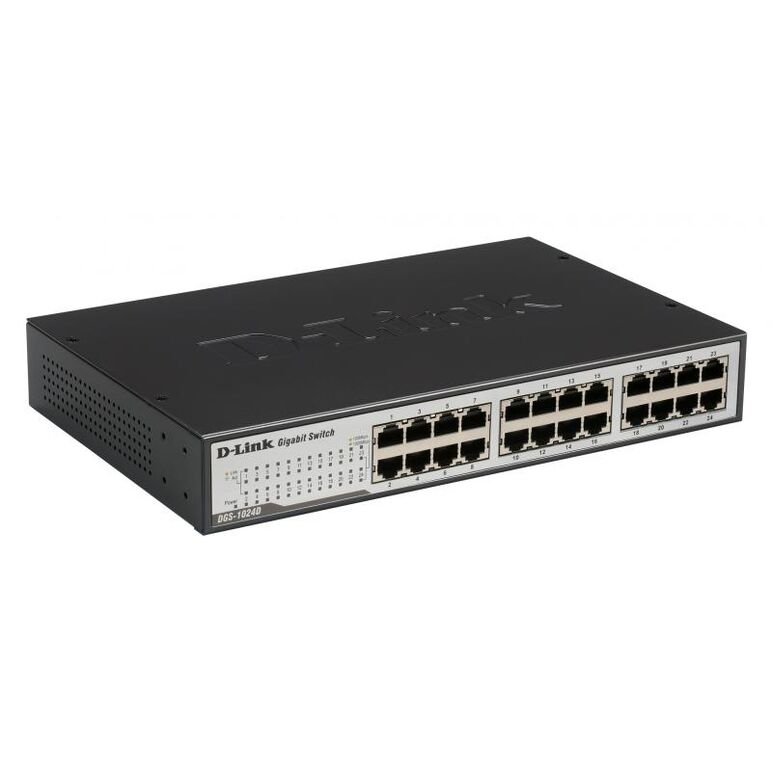 Switch d-link dgs-1024d, 24 port, 10/100/1000 mbps,  Switch-uri | electropc.ro