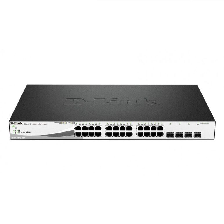Switch d-link dgs-1210-28mp, 28 port, 10/100/1000 mbps,  Switch-uri | electropc.ro