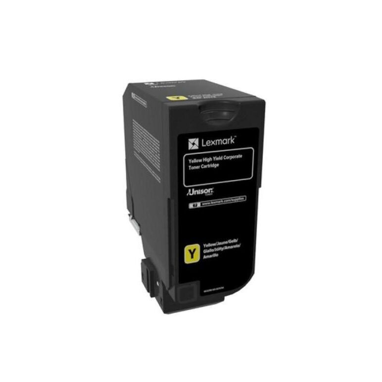 Toner lexmark 84c2hye yellow, 16k ,compatibil cu cx725de,cx725dhe, cx725dth,  Tonere | electropc.ro
