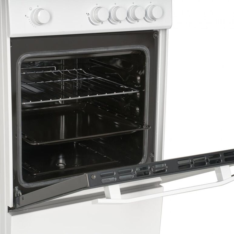 Aragaz gaz heinner hfsc-v50wh,  Aragazuri pe gaz | electropc.ro