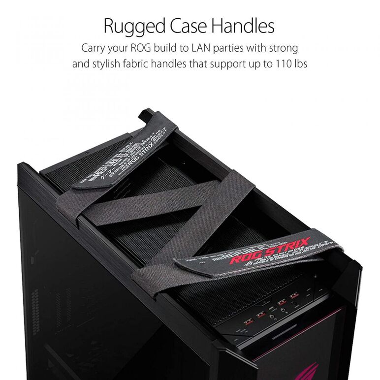Carcasa asus gx601 rog strix helios, fara sursa, middle tower, eatx, black,  Carcase | electropc.ro