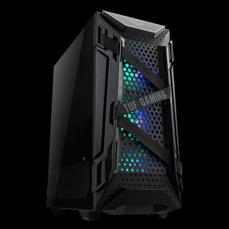 Carcasa asus tuf gaming gt301, middle tower, fara sursa, atx, black,  Carcase | electropc.ro