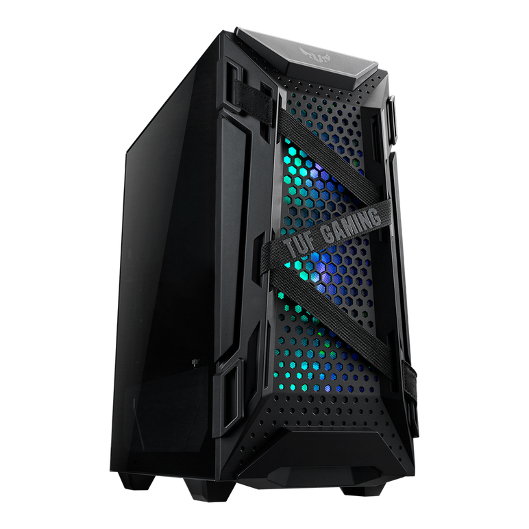 Carcasa asus tuf gaming gt301, middle tower, fara sursa, atx, black,  Carcase | electropc.ro