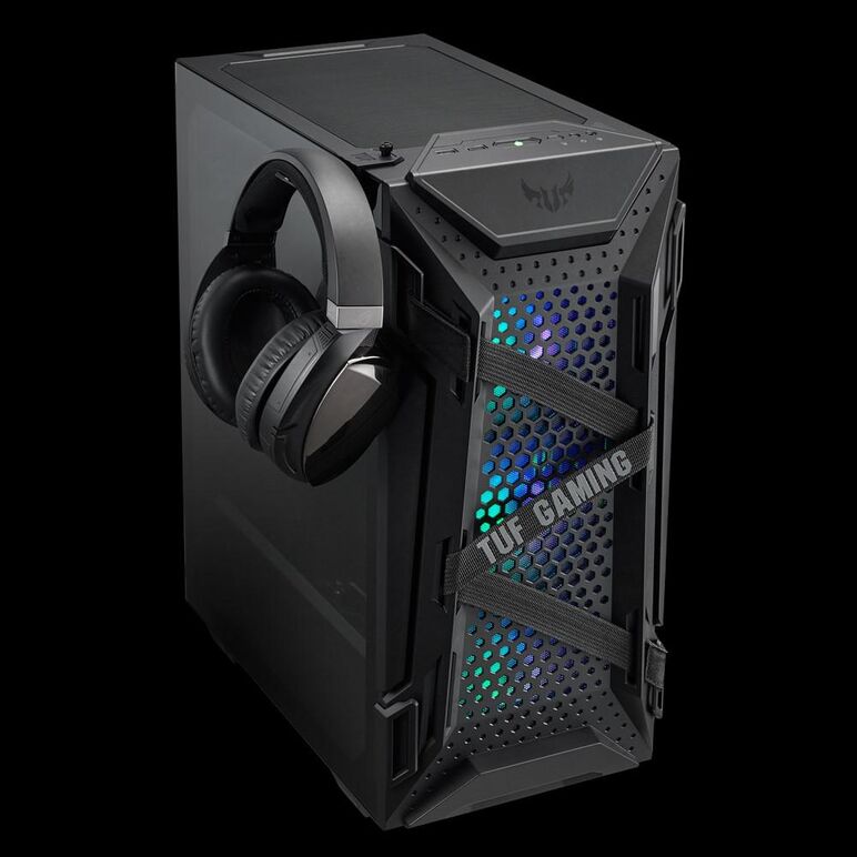 Carcasa asus tuf gaming gt301, middle tower, fara sursa, atx, black,  Carcase | electropc.ro