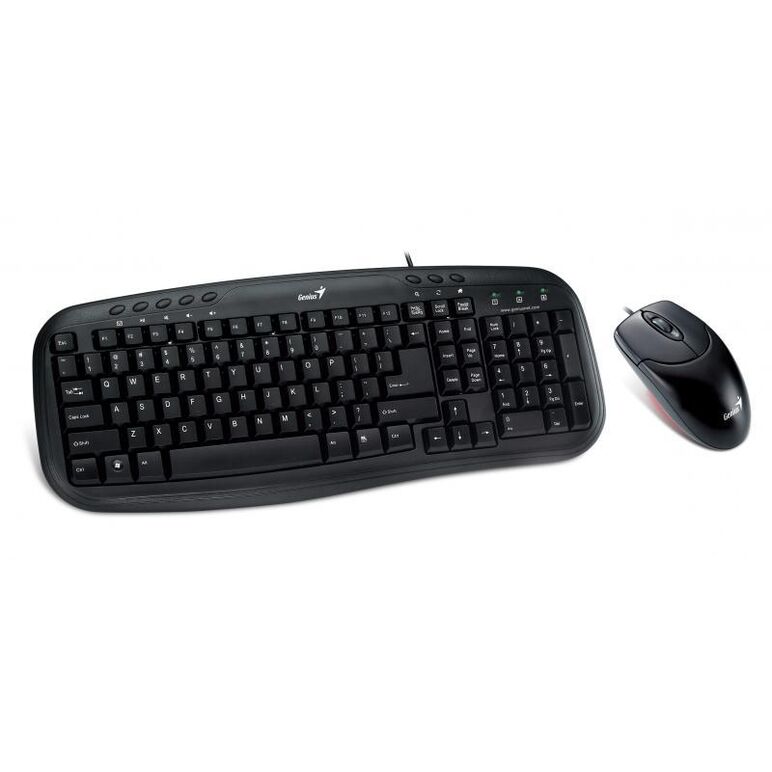 Kit tastatura si mouse genius smart km-200, neagra,  Kit mouse tastatura | electropc.ro