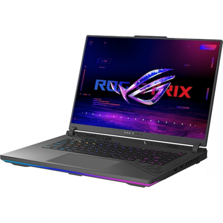 Laptop gaming asus rog strix g16, g614ju-n4098, i7-13650hx, 16-inch, qhd+ 16:10 (2560 x 1600, wqxga), 240hz, (rtx 4050), intel uhd graphics, 8gb ddr5-4800 so-dimm *2, 1tb pcie 4.0  m.2 , mobile intel hm770 express chipsets, mux switch + optimus, ips-level,  Laptopuri | electropc.ro