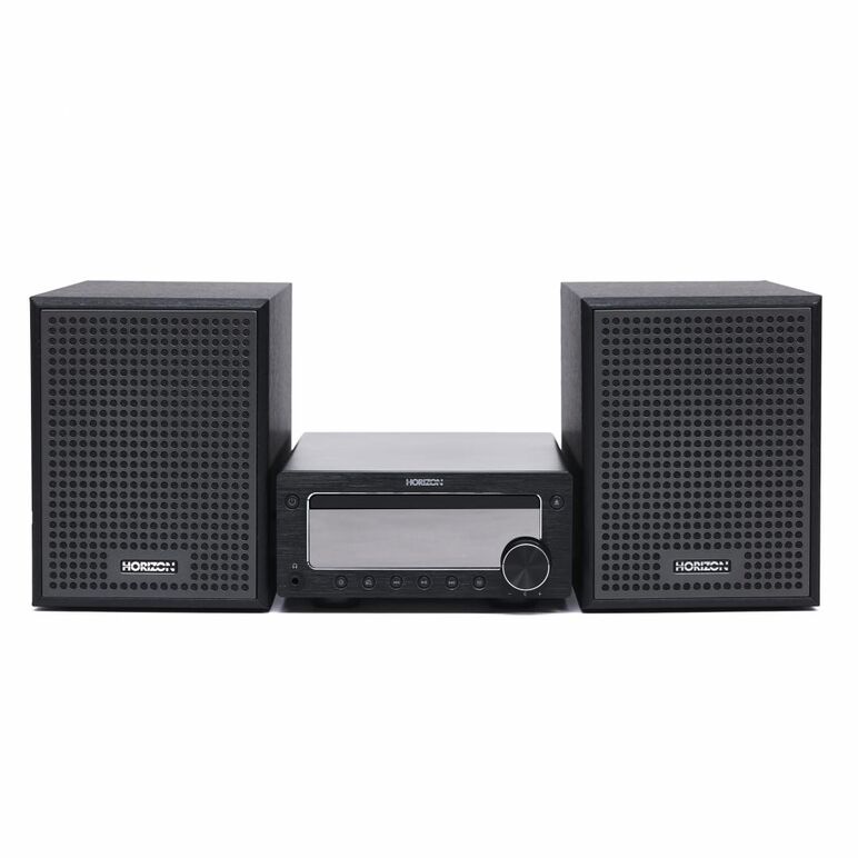 Microsistem hifi horizon acustico hav-m7700, 2.0, 50w, bt, negru,  Sisteme audio | electropc.ro