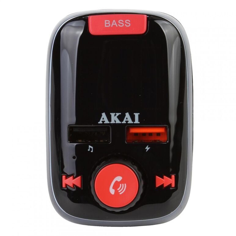 Modulator fm akai bt fmt-74bt bluetooth handsfree car kit fm transmitter akai fmt-74bt,  Periferice Diverse | electropc.ro