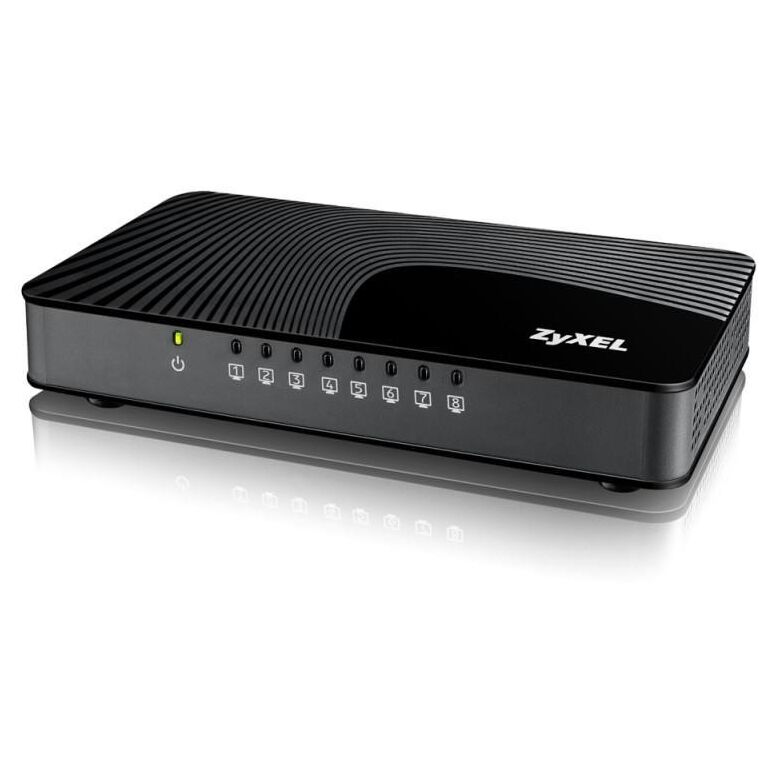 Switch zyxel gs-108s v2, 8 port, 10/100/1000 mbps,  Switch-uri | electropc.ro