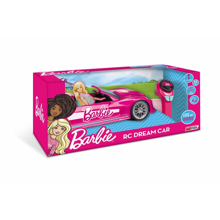Barbie r/c - convertible car,  Masinute | electropc.ro