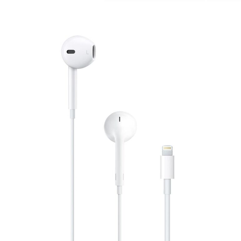 Casti in-ear apple earpods with lightning connector remote and mic mmtn2zm/a, albe,  Casti audio | electropc.ro