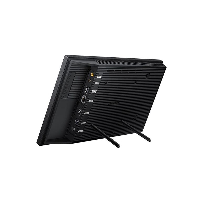 Ecran profesional touch capacitiv samsung qb13r-t, 13" (33cm), fhd, operare 16/7, luminozitate 250nit, backlight edge led, timp raspuns 8ms, contrast 600:1, haze 10%, tizen 4.0, magicinfo s6, cpu a72*4, ram 2.5gb, stocare 8gb, temperature sensor, auto sou,  Monitoare Touch | electropc.ro
