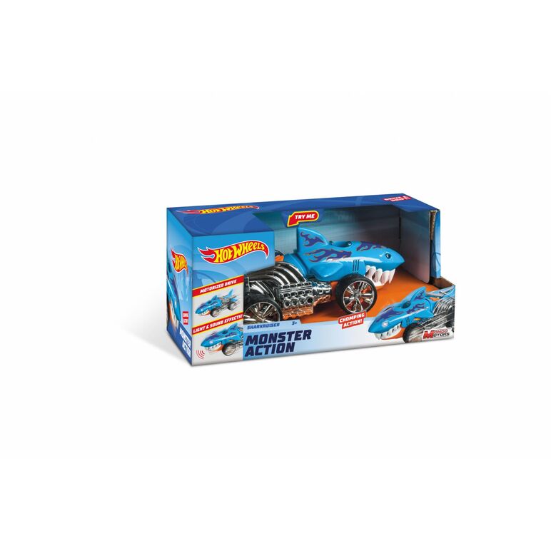 Mașinuță cu sunete și lumini hot wheels sharkruiser,  Masinute | electropc.ro