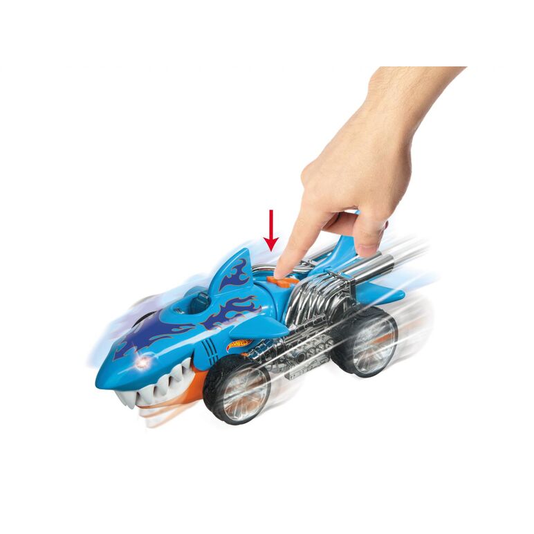 Mașinuță cu sunete și lumini hot wheels sharkruiser,  Masinute | electropc.ro