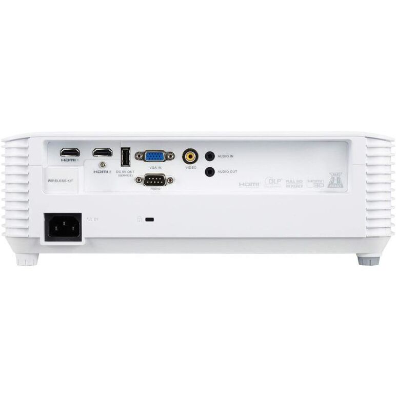 Proiector acer h6541bdi, dlp 3d ready, 4000 lumeni, fhd 1920*1080, up to wuxga 1920x1200, 16:9 nativ, 4:3 compatibil, 10.000:1, dimensiune maxima imagine 301", distanta maxima de proiectie 10 m, boxa 3w, lampa 4000 ore/ 12.000 ore extremeeco, 27-36 db, gr,  Videoproiectoare | electropc.ro