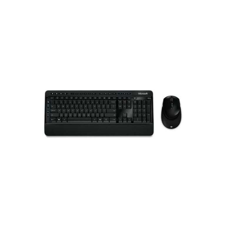 Kit tastatura + mouse microsoft 3050, wireless desktop, negru,  Kit mouse tastatura | electropc.ro
