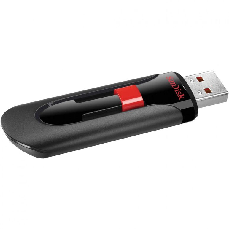 Memorie usb flash drive sandisk cruzer glide, 32gb, usb 2.0,  Memorii USB | electropc.ro