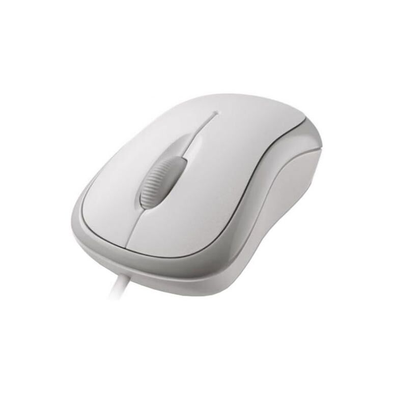 Mouse microsoft basic, wired, alb,  Mouse | electropc.ro