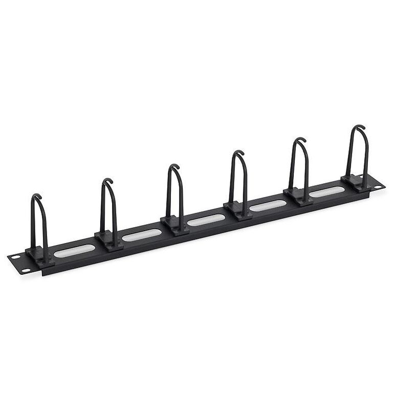 Triton inele organizatoare de cabluri ,1u,5 x big click-in ring,oval holes,  Cabinete metalice | electropc.ro