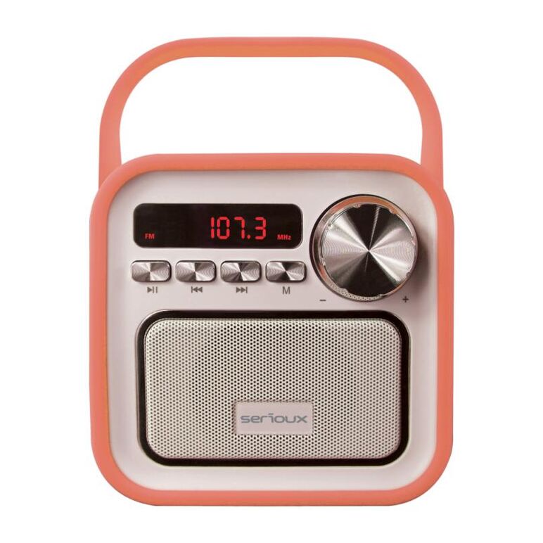 Boxa bluetooth serioux, portabila, joy, 5w, frecventa de raspuns:150- 15khz, raport semnal/zgomot: 80db, baterie 2000mah, autonomie 8-9 ore, telecomanda, hands free, aux, radio fm, microsd, digital display, portocaliu,  Sisteme audio | electropc.ro