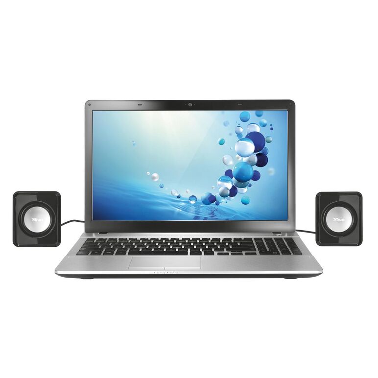 Boxe stereo trust leto compact 2.0 speaker, 6w, negru,  Sisteme audio | electropc.ro