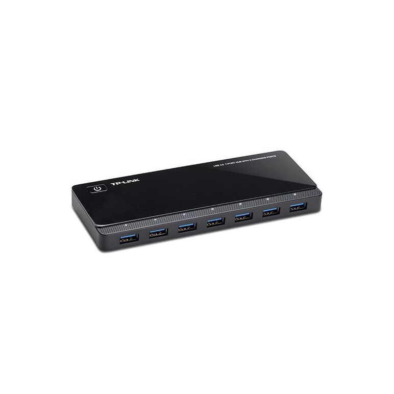 Hub usb tp-link uh720, 7 porturi usb 3.0, negru,  Hub-uri USB | electropc.ro