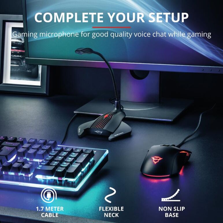 Microfon trust gxt 239 nepa gaming,  Microfoane | electropc.ro