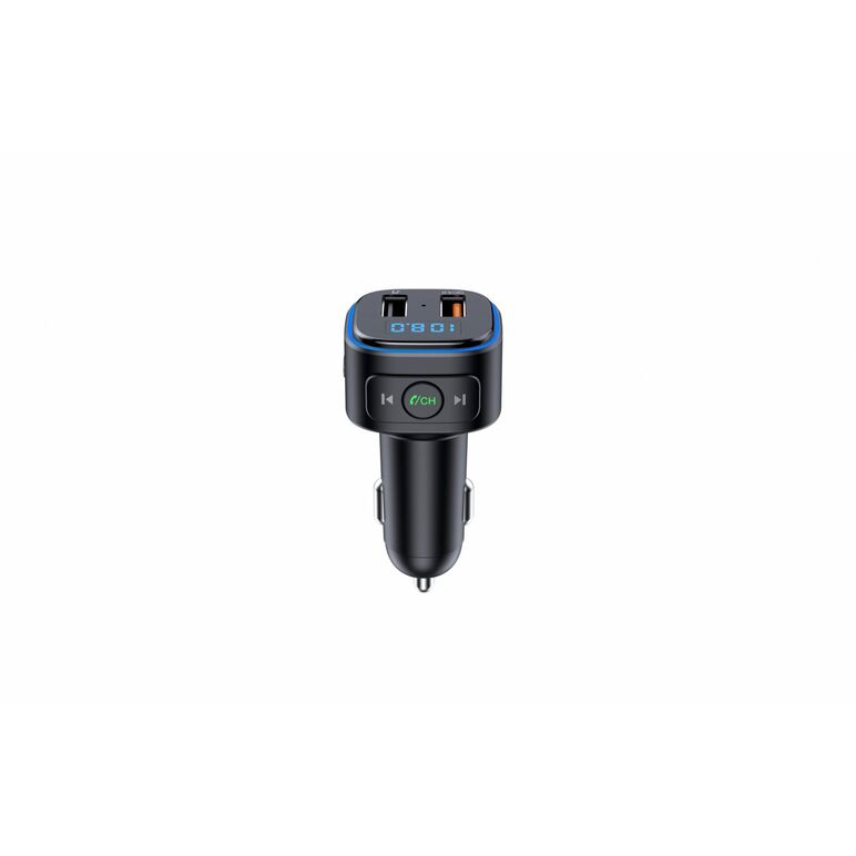 Modulator fm serioux abfm46, bluetooth 5.0 , raza actiune de până la 5 m, voltaj intrare: 1x dc 12v/24v, 2 porturi usb: 1 x usb qc3.0 1 x usb audio (pana la 32 gb), format muzica: mp3/wma/wav, frecvența fm: 87.5mhz - 108.0mhz , microfon incorporat, functi,  Periferice Diverse | electropc.ro
