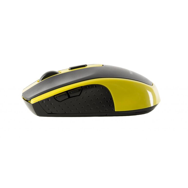 Mouse serioux, pastel 600, fara fir, usb, senzor optic, distanta de operare; 10m, precizie: 1000/1600dpi ajustabila, 6 butoane, 2x baterie aaa, sisteme de operare: windows / mac os / linux, verde,  Mouse | electropc.ro