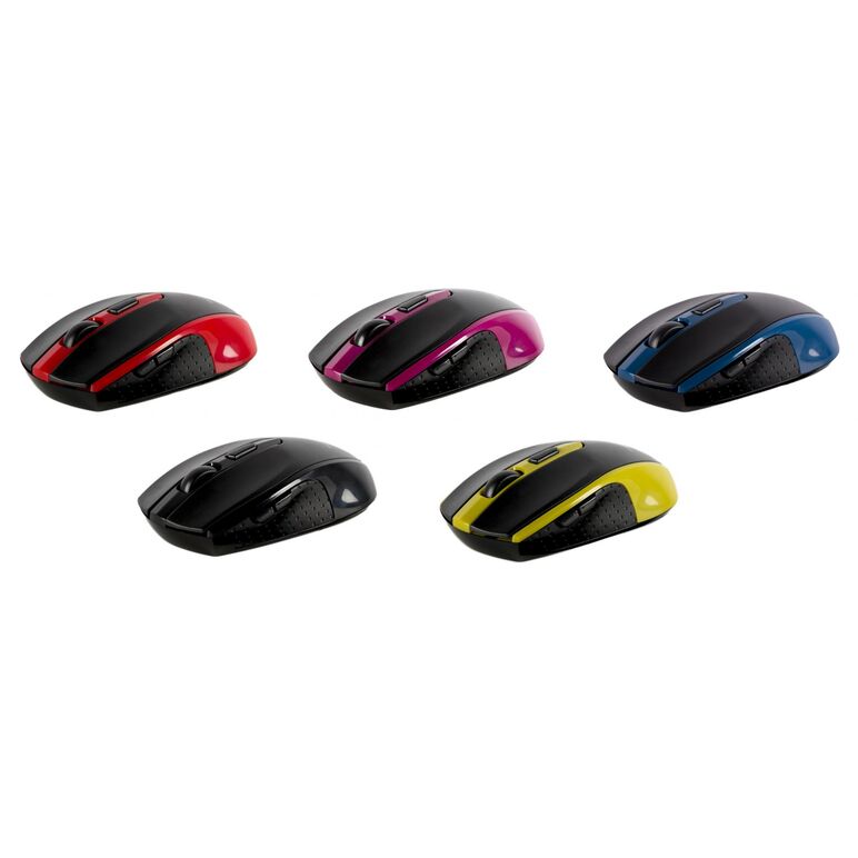 Mouse serioux, pastel 600, fara fir, usb, senzor optic, distanta de operare; 10m, precizie: 1000/1600dpi ajustabila, 6 butoane, 2x baterie aaa, sisteme de operare: windows / mac os / linux, verde,  Mouse | electropc.ro