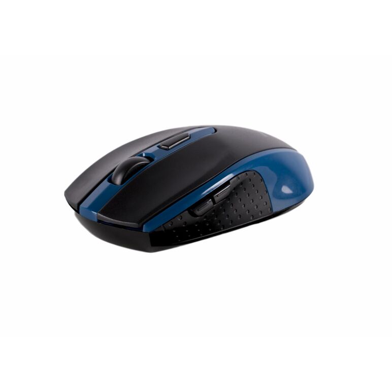 Mouse serioux, pastel 600, fara fir, usb, senzor optic, distanta de operare; 10m, precizie: 1000/1600dpi ajustabila, 6 butoane, 2x baterie aaa, sisteme de operare: windows / mac os / linux, albastru,  Mouse | electropc.ro