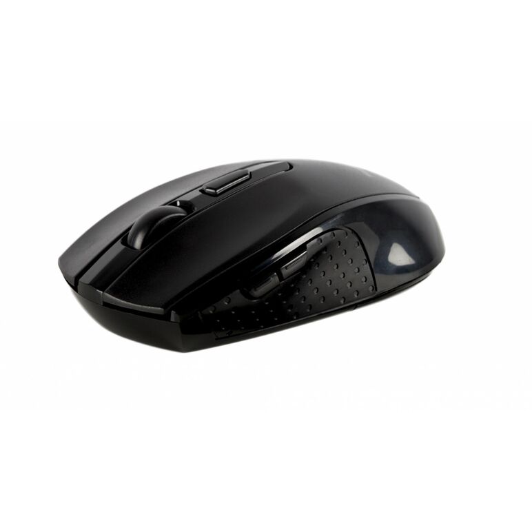Mouse serioux, pastel 600, fara fir, usb, senzor optic, distanta de operare; 10m, precizie: 1000/1600dpi ajustabila, 6 butoane, 2x baterie aaa, sisteme de operare: windows / mac os / linux, negru,  Mouse | electropc.ro