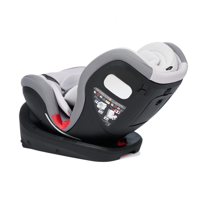 Scaun auto rotativ 360 gr cu isofix, gri,  Scaune auto copii | electropc.ro