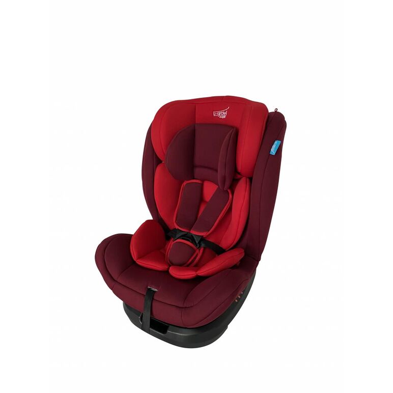 Scaun auto rotativ isofix, 0-36kg, rosu,  Scaune auto copii | electropc.ro