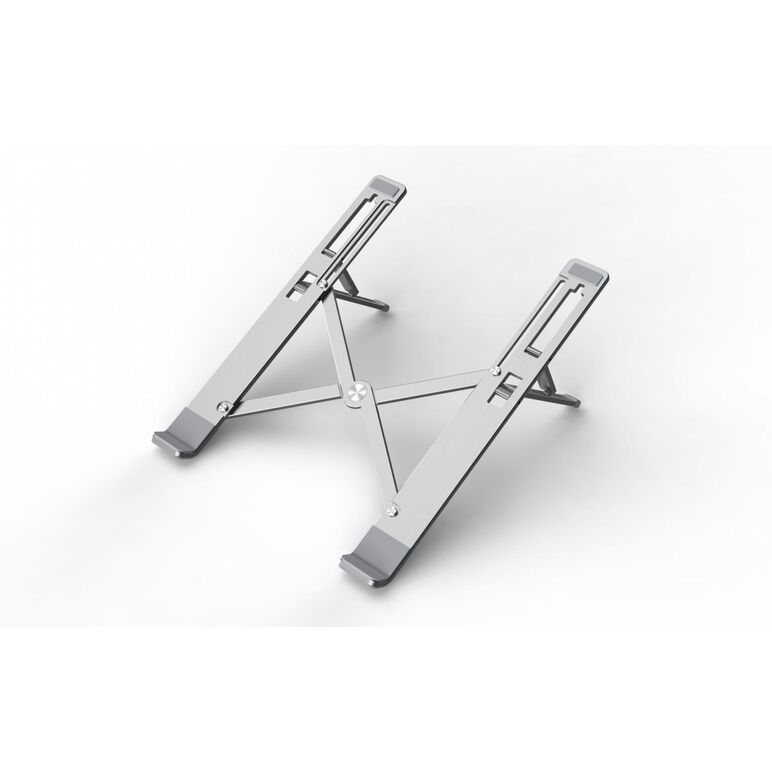Suport laptop serioux, srxncpu6l, material aluminiu, dimensiune deschisă: 197x245x4mm,dimensiune pliată: 60 x 245 x 4mm, grosime: 4mm, greutate: 215g, dimensiune compatibilă:  până la 15.6 ", culoare argintiu, 5 unghiuri ajustabile,  Stand & Cooling pad | electropc.ro