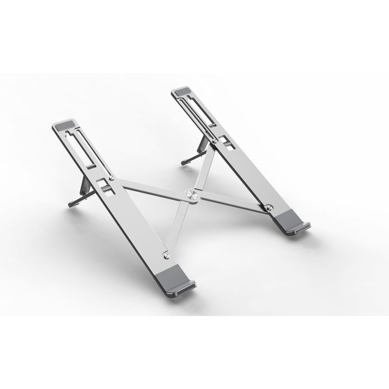 Suport laptop serioux, srxncpu6l, material aluminiu, dimensiune deschisă: 197x245x4mm,dimensiune pliată: 60 x 245 x 4mm, grosime: 4mm, greutate: 215g, dimensiune compatibilă:  până la 15.6 ", culoare argintiu, 5 unghiuri ajustabile,  Stand & Cooling pad | electropc.ro