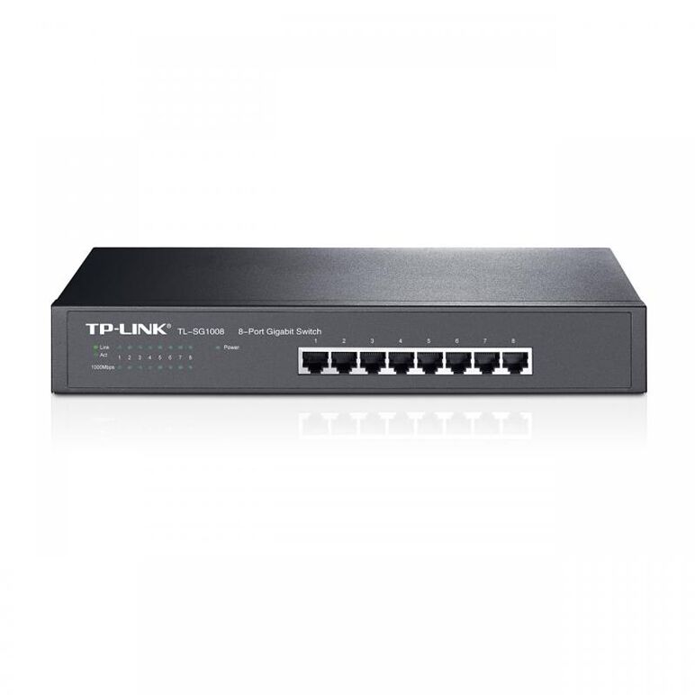Switch tp-link tl-sg1008, 8 port, 10/100/1000 mbps,  Switch-uri | electropc.ro