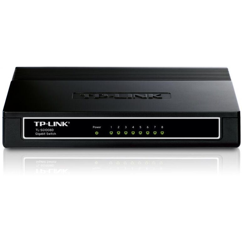 Switch tp-link tl-sg1008d, 8 port, 10/100/1000 mbps,  Switch-uri | electropc.ro