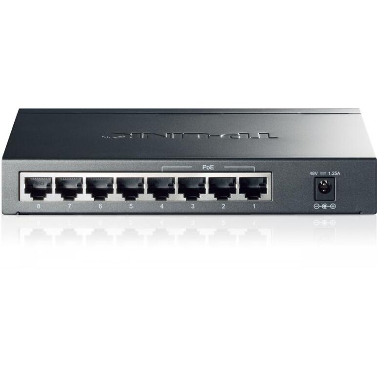 Switch tp-link tl-sg1008p, 8 port, 10/100/1000 mbps,  Switch-uri | electropc.ro
